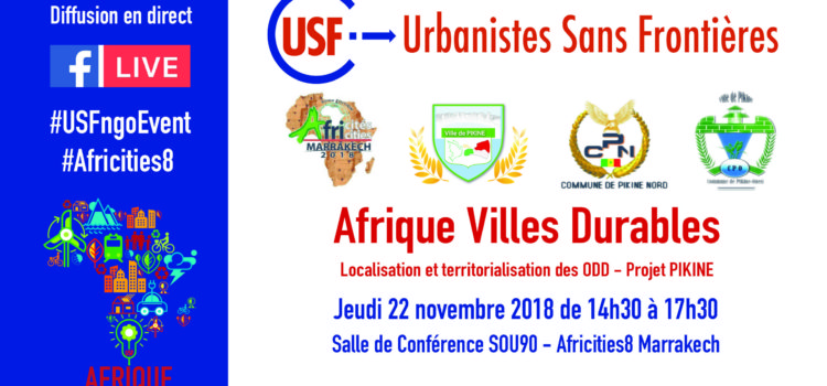 Africités8 USF présente Afrique Villes Durables